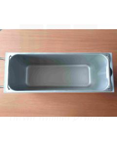 RVS ELFRAMO OPVANGBAK FRITUUROLIE GFP,  25 LITER INHOUD, 00027070