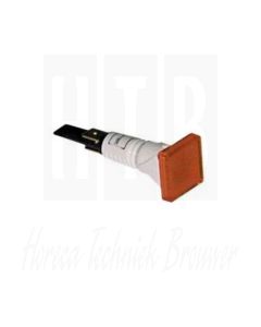 CONTROLELAMP GEEL 400V - Ø 14 MM 120 ° - AANSLUITING 6.3, 053155