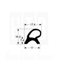 DEURRUBBER 645 X 1380 MM ZANUSSI 054986