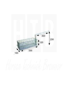 FRITUURMAND ZANUSSI 335x160x120 mm, ALPENINOX 059327