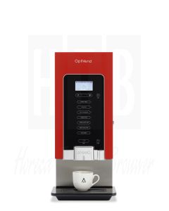 Gebruikte koffiemachine ANIMO OPTIVEND 11S NG - ROOD, koffie en heet water,1003921-USED