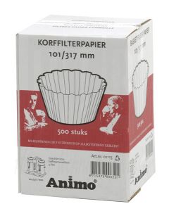 ANIMO FILTERPAPIER CUP 101/317 voor Animo koffie installaties container CN5e - 5 liter, 9001115.