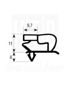 Deurrubber POLARIS ARTN40, 1470 x 570mm, 14415601460