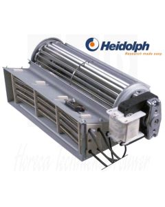 Dwarsstroomventilator Heidolph wals Lengte= 180mm rolØ60mm motorpositie rechts 230V 50Hz 17W, 601027