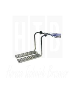 JUNO VERWARMINGSELEMENT 5100 WATT 3X230VOLT, MET KABEL, L=345mm B=168mm H=246, 214567