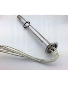 Flenselement 6000 Watt, 230 Volt 50HZ, Lengte=500mm Ø36,5mm Flensmaat Ø63mm, 24.62360.010