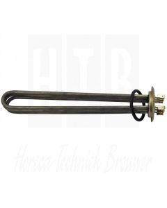 Flenselement 3000 Watt, 230 Volt 50HZ, Lengte=270mm Ø36,5mm Flensmaat Ø63mm, 24.63330.010