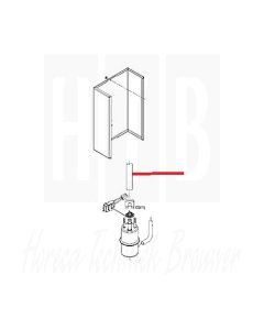 SLANG SILICONEN 18x12mm, Lengte= 310mm, ANIMO,  35057