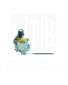 Gasthermostaat type serie 630 Eurosit t.max. 300°C 60-300°C gasingang 3/8" gasuitgang 3/8"  BERTOS 35274500 TECNOINOX 01171