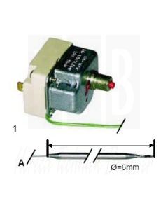 Begrenzer 215°C 1-Pole Sensor 140/Ø6mm Capilair 830mm