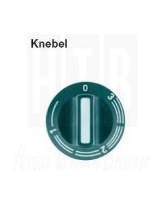 Knop voor enegieregelaar Aanduiding 1 - 12 Ø50mm, 524057