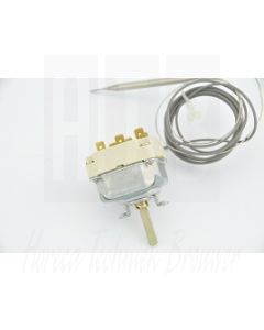 EGO Thermostaat 47°-300°C 3-polig voeler 77/Ø6mm. capilair 1480/1350mm. 55.34054.050