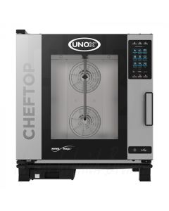 UNOX CHEFTOP MIND.Maps™ PLUS COMBISTEAMER, AARDGAS, 7 x 1/1 GN, 596248