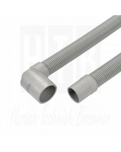 WINTERHALTER afvoerslang DN32 L 1500mm recht ø binnen 33mm recht ø buiten 39mm haaks ø binnen 40mm, 61006446