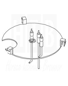 BRAVILOR Deksel Matic compleet.+elektrodes, 6.402.006.000