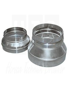 Aluminium verloop 350 - 450mm, 7216.0660