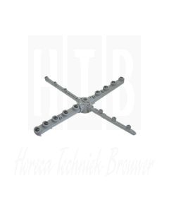Was- en naspoelarm wasarm Lengte 410mm, naspoelarm Lengte 415mm, wassproeier 7, naspoelsproeier 5,  990077