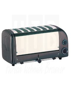Dualit Vario broodrooster, grijs, 6 sleuven
