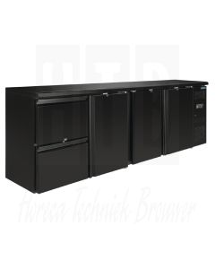 Polar barkoeling 3deuren en 2 laden, 698 Liter, 230 Volt 50HZ, GL188