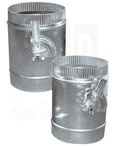 Aluminium afsluitklep 150mm, 7216.1105