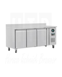 Polar U-serie 3-deurs vrieswerkbank en achteropstand 417 LITER, DL917 