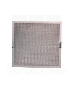 RVS vierkant gaas filter 500 x 500 x 25mm.