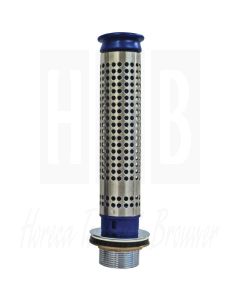 Complete set RONDA, Standpijp voor spoelbak met plug, 1-1/2", 38mm voor 20cm diepe spoelbak met afvoerplug, GC590