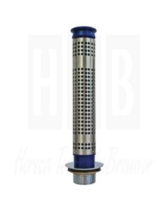 Complete set RONDA, Standpijp voor spoelbak met plug, 1-1/2", 38mm voor 35cm diepe spoelbak GC593