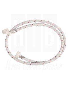 AANSLUITSLANG 1.50 meter 3/4 Recht x 3/4 haaks, COMPLEET, 08165