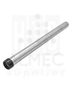 Zuigbuis Numatic 32 mm RVS met ring, 601008, NUM0003