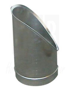 Aluminium T-stuk 45°, 180mm, 7215.0055