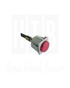 Signaallamp inbouwmaat 28,5x28,5mm 230V rood, ATA 4225 