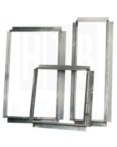 Aluminium vierkante aansluitflens 400 x 400mm, 7216.1045