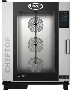 UNOX CHEFTOP MIND.Maps™ PLUS Combisteamer Aardgas 35KW, 10 x 2/1GN, XEVC-1021-GPRM